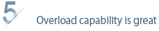 Overload capability is great